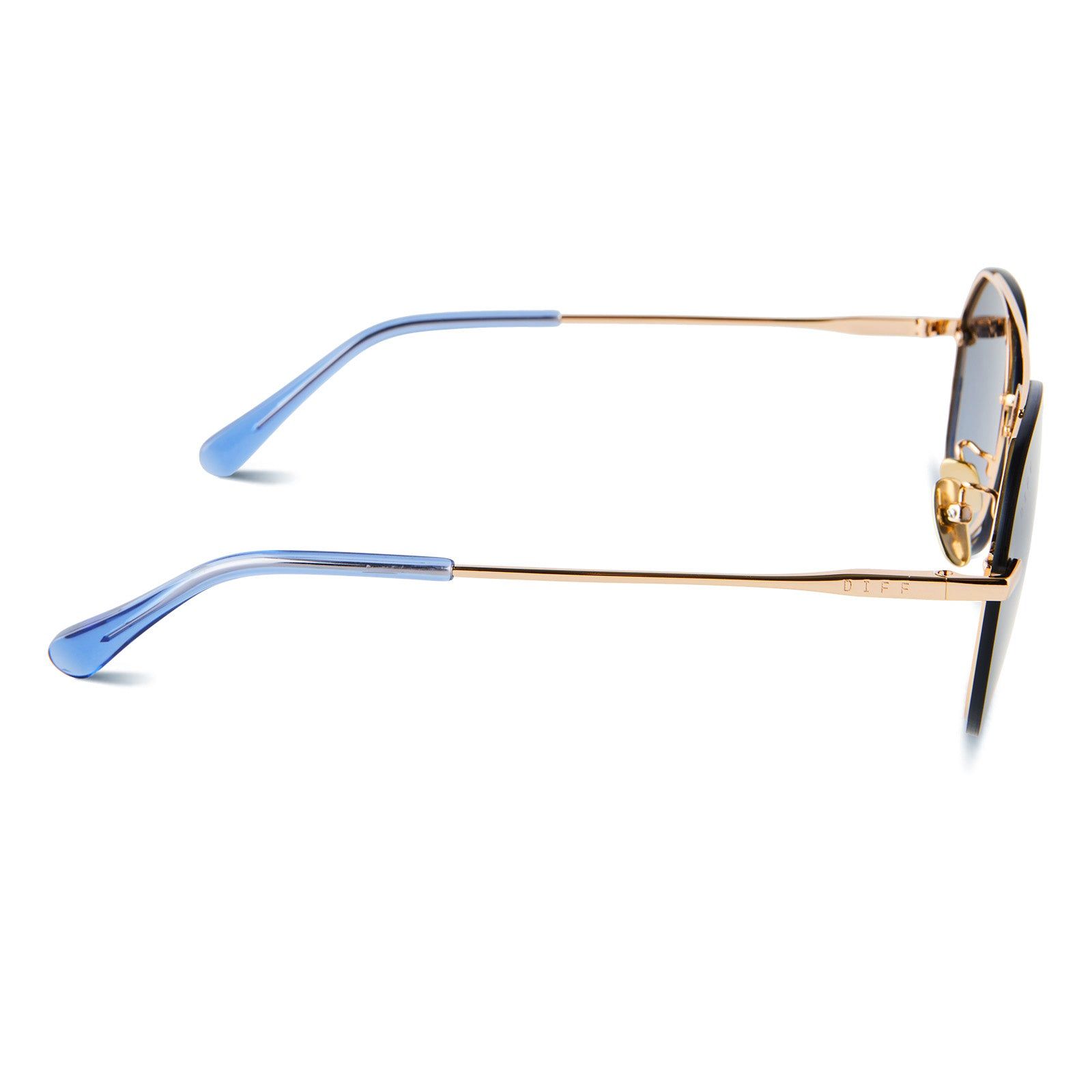 LENOX XS - GOLD + BLUE GRADIENT SUNGLASSES sold by Diff Eyewear product image thumbnail 3