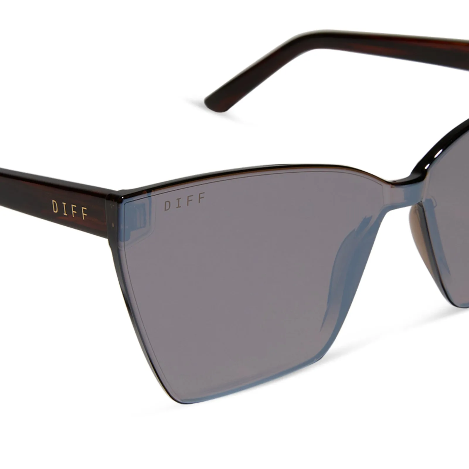 GOLDIE XS - SEQUOIA TORTOISE + BROWN GOLD FLASH SUNGLASSES sold by Diff Eyewear product image thumbnail 4