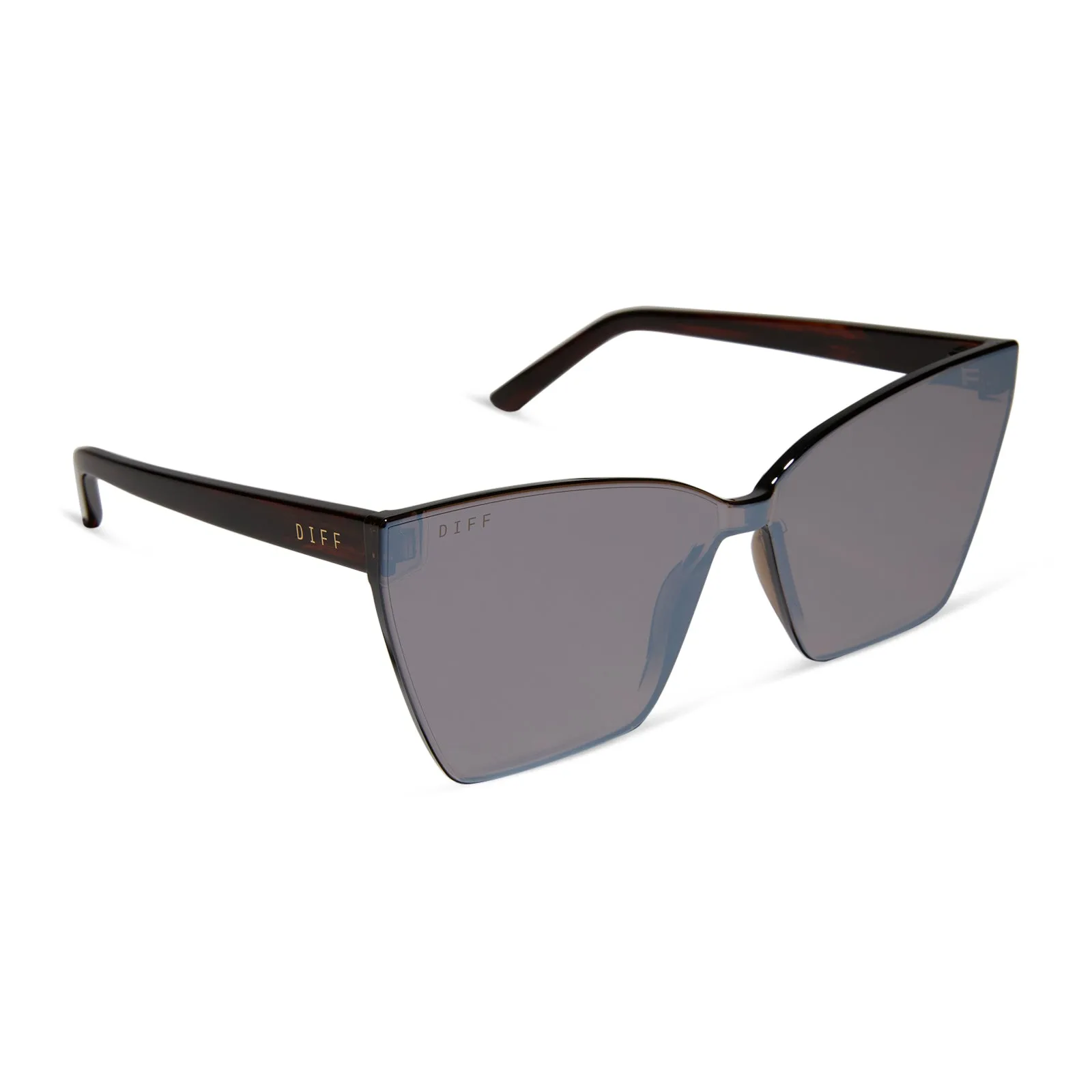 GOLDIE XS - SEQUOIA TORTOISE + BROWN GOLD FLASH SUNGLASSES sold by Diff Eyewear product image thumbnail 2