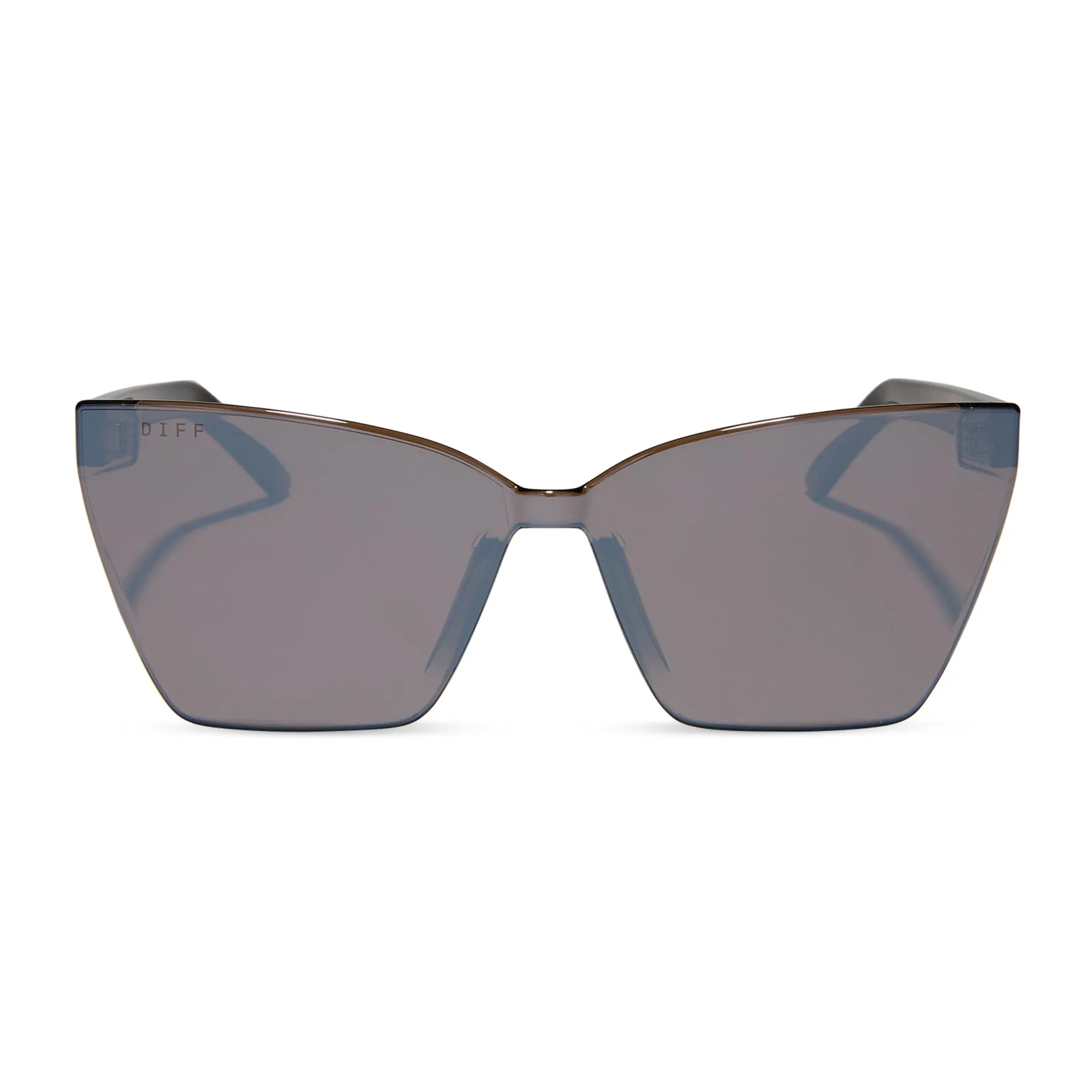 GOLDIE XS - SEQUOIA TORTOISE + BROWN GOLD FLASH SUNGLASSES sold by Diff Eyewear