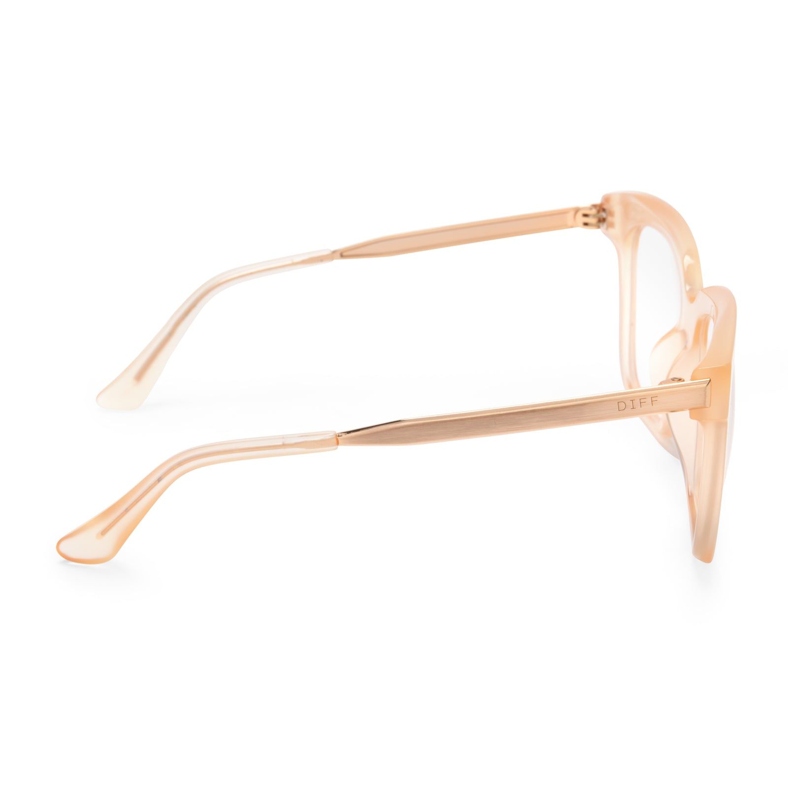 BELLA - MELON CRUSH + BLUE LIGHT TECHNOLOGY GLASSES sold by Diff Eyewear product image thumbnail 3