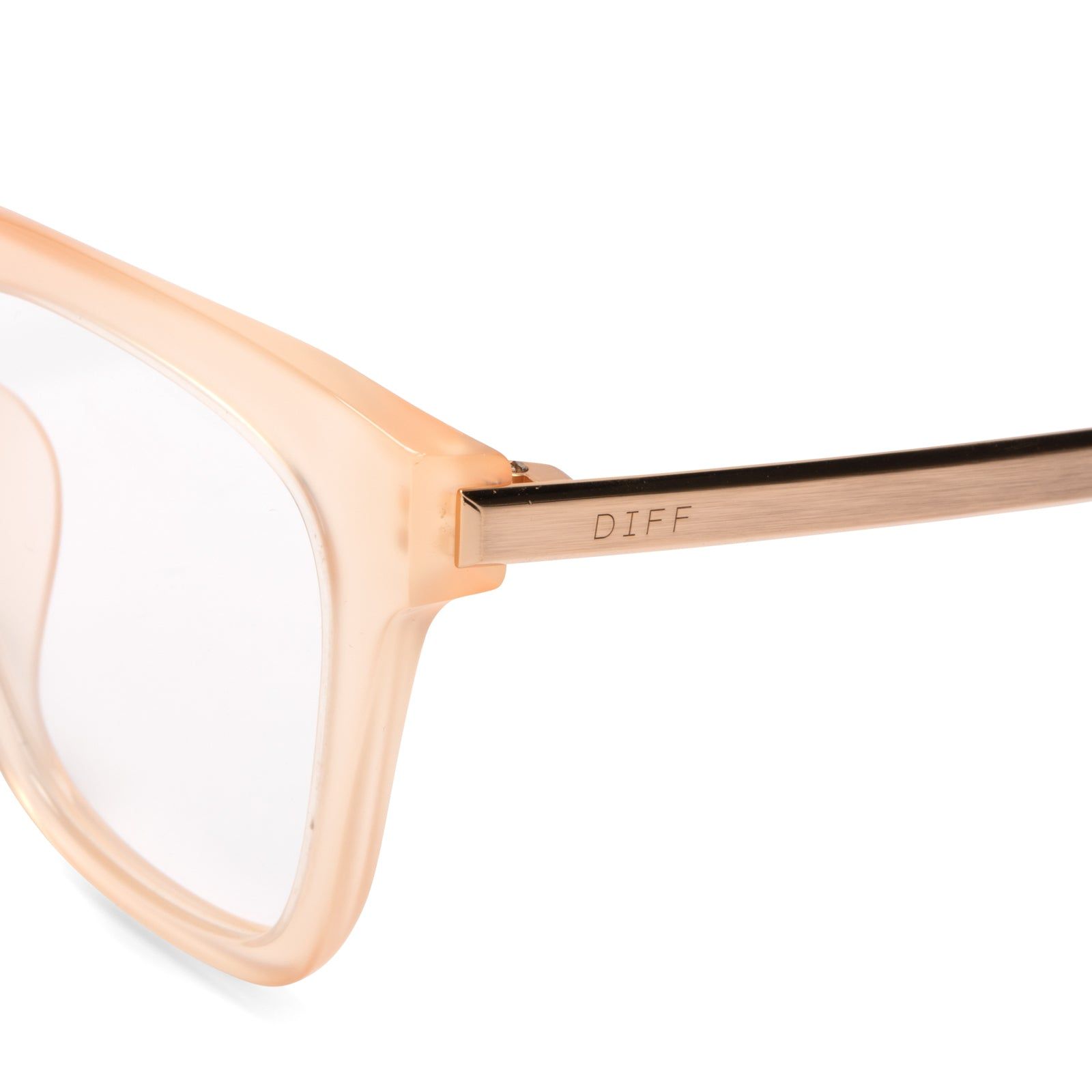 BELLA - MELON CRUSH + BLUE LIGHT TECHNOLOGY GLASSES sold by Diff Eyewear product image thumbnail 4