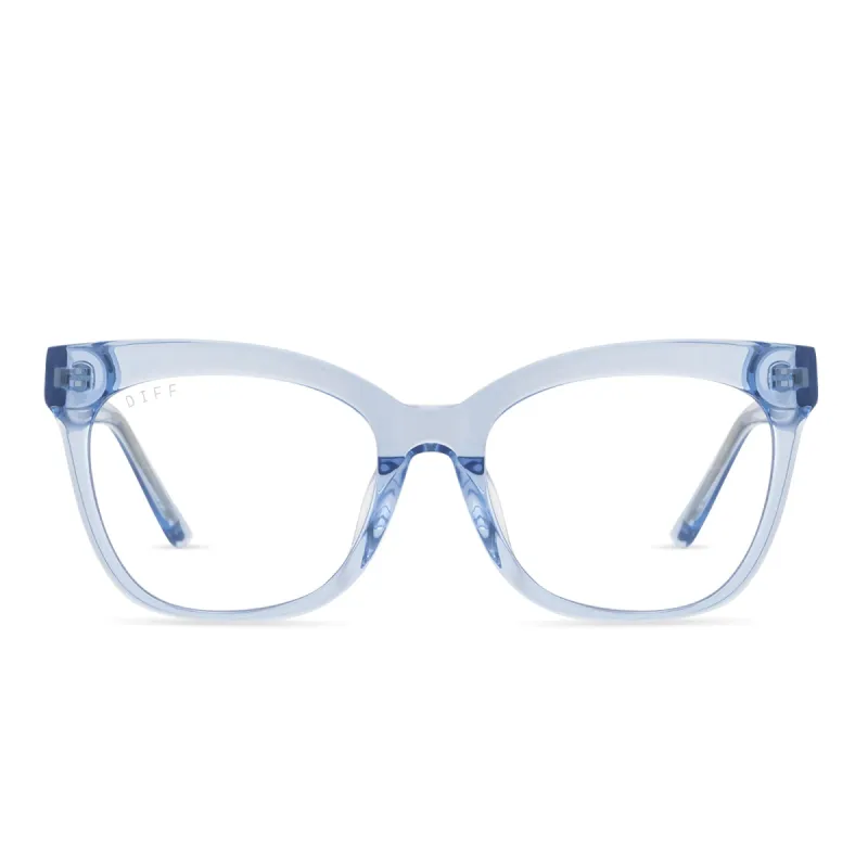 WINSTON - COLOMBIA BLUE CRYSTAL + BLUE LIGHT TECHNOLOGY GLASSES sold by Diff Eyewear