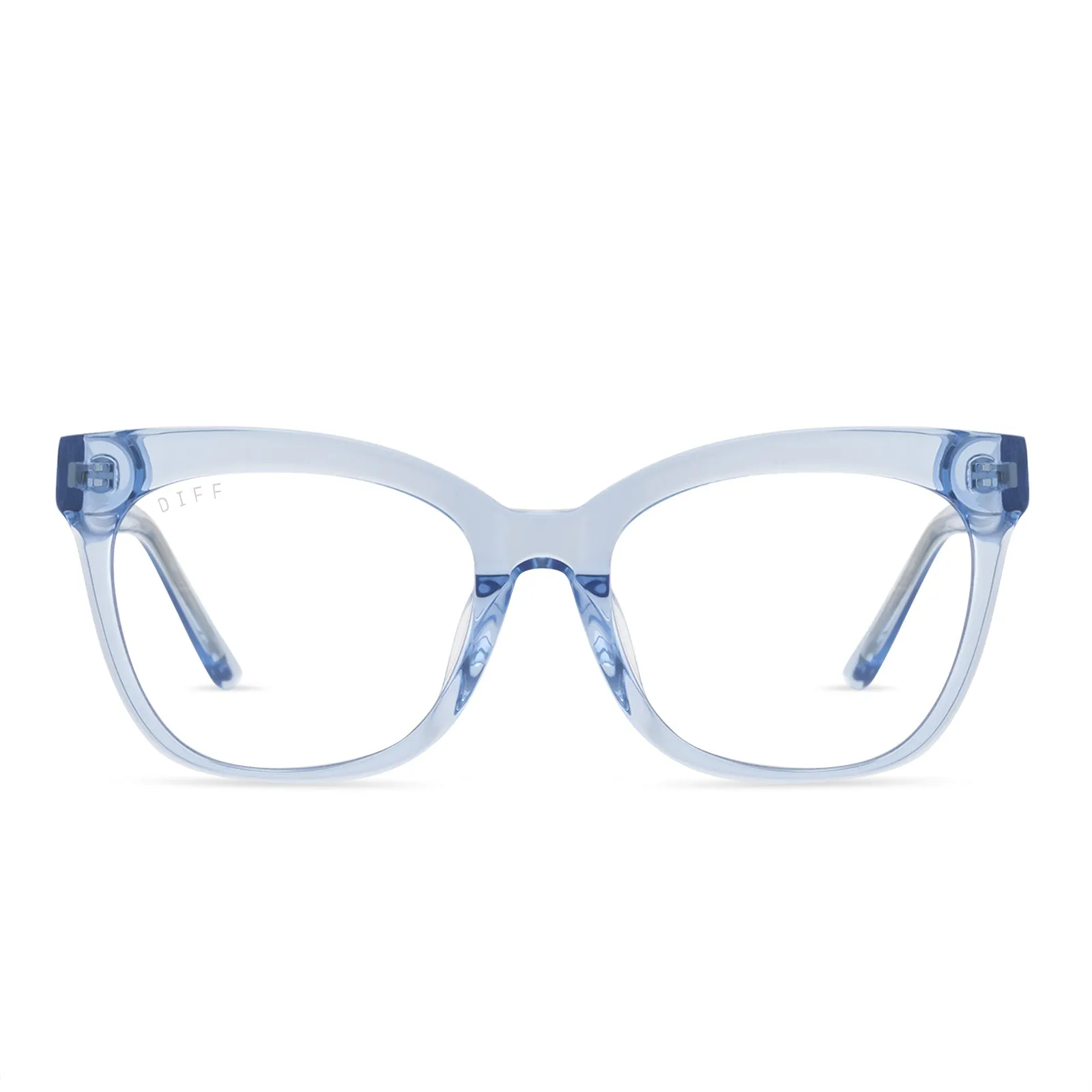 WINSTON - COLOMBIA BLUE CRYSTAL + BLUE LIGHT TECHNOLOGY GLASSES sold by Diff Eyewear