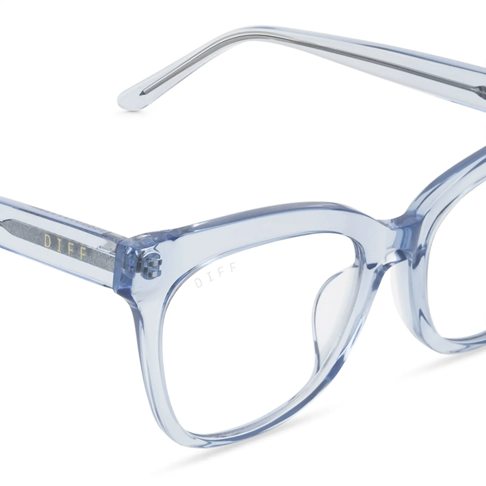 WINSTON - COLOMBIA BLUE CRYSTAL + BLUE LIGHT TECHNOLOGY GLASSES sold by Diff Eyewear product image thumbnail 4