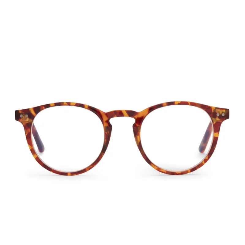 CHASE - AMBER TORTOISE + BLUE LIGHT READERS sold by Diff Eyewear