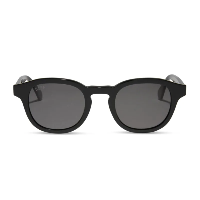 ARLO XL - BLACK + GREY POLARIZED SUNGLASSES sold by Diff Eyewear