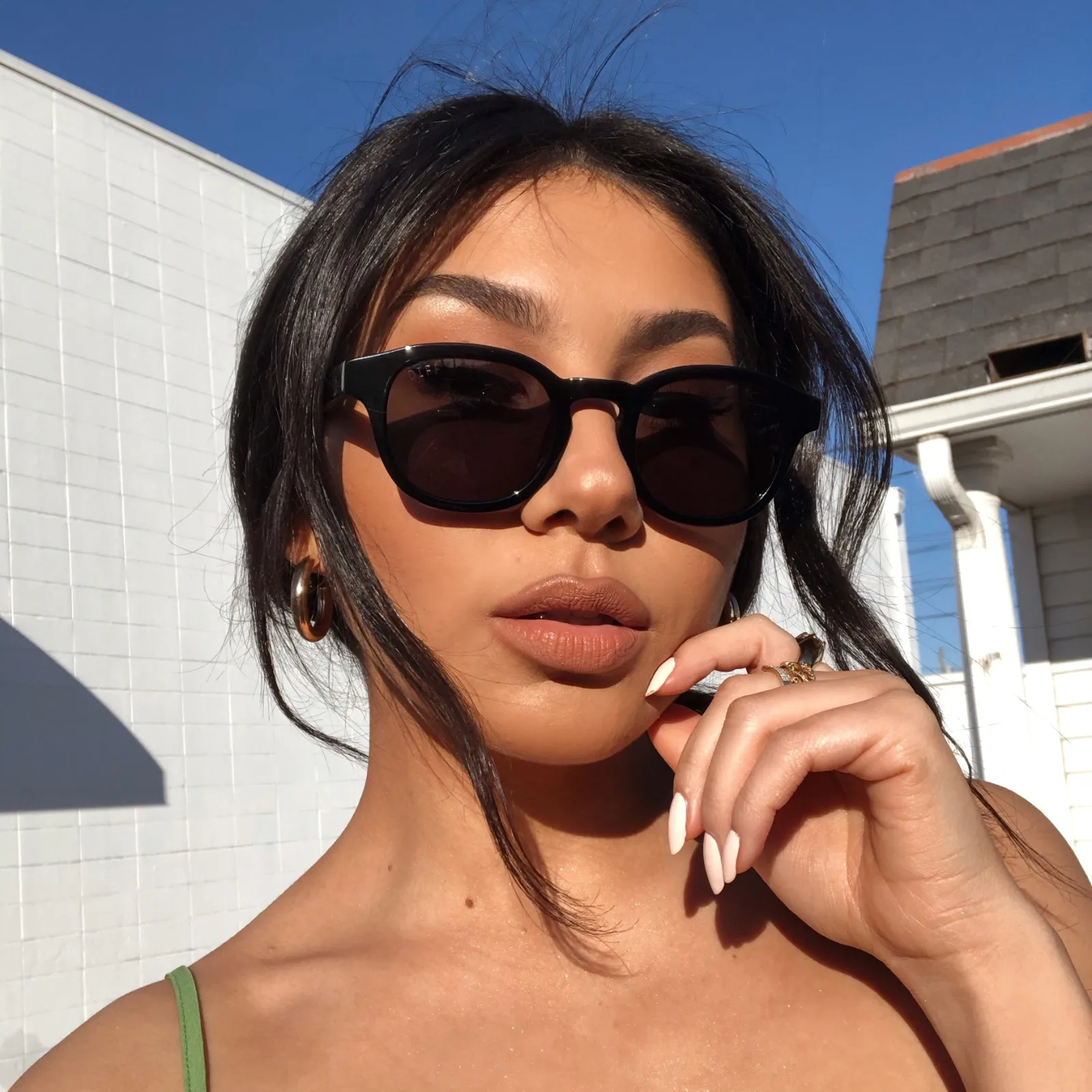 ARLO XL - BLACK + GREY POLARIZED SUNGLASSES sold by Diff Eyewear product image thumbnail 5