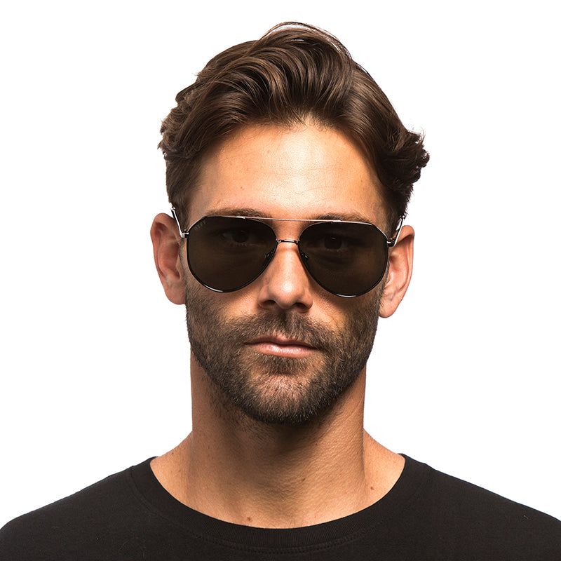 DASH - LIGHT GUNMETAL + GREEN + POLARIZED SUNGLASSES sold by Diff Eyewear product image thumbnail 7