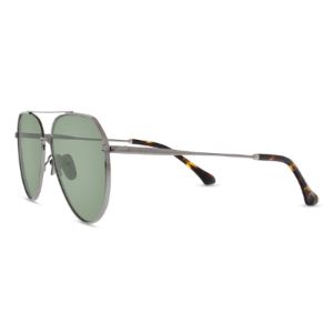 DASH - LIGHT GUNMETAL + GREEN + POLARIZED SUNGLASSES sold by Diff Eyewear