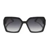 PRESLEY - BLACK + GREY GRADIENT SUNGLASSES sold by Diff Eyewear