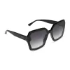 PRESLEY - BLACK + GREY GRADIENT SUNGLASSES sold by Diff Eyewear