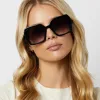 PRESLEY - BLACK + GREY GRADIENT SUNGLASSES sold by Diff Eyewear