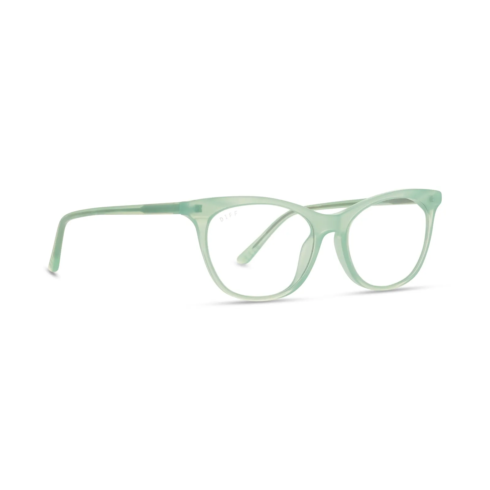 JADE - SEAFOAM + BLUE LIGHT TECHNOLOGY GLASSES sold by Diff Eyewear product image thumbnail 2