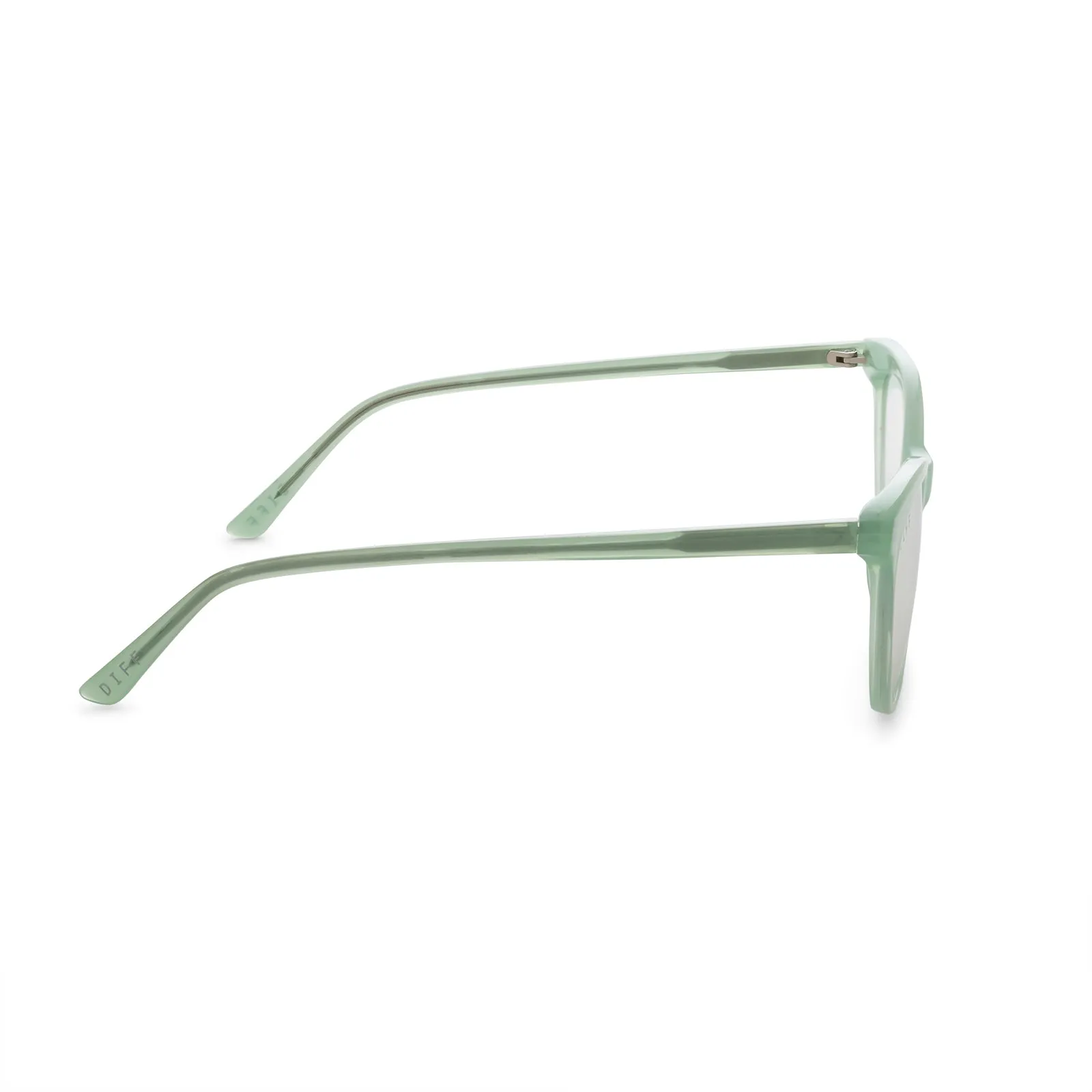 JADE - SEAFOAM + BLUE LIGHT TECHNOLOGY GLASSES sold by Diff Eyewear product image thumbnail 4