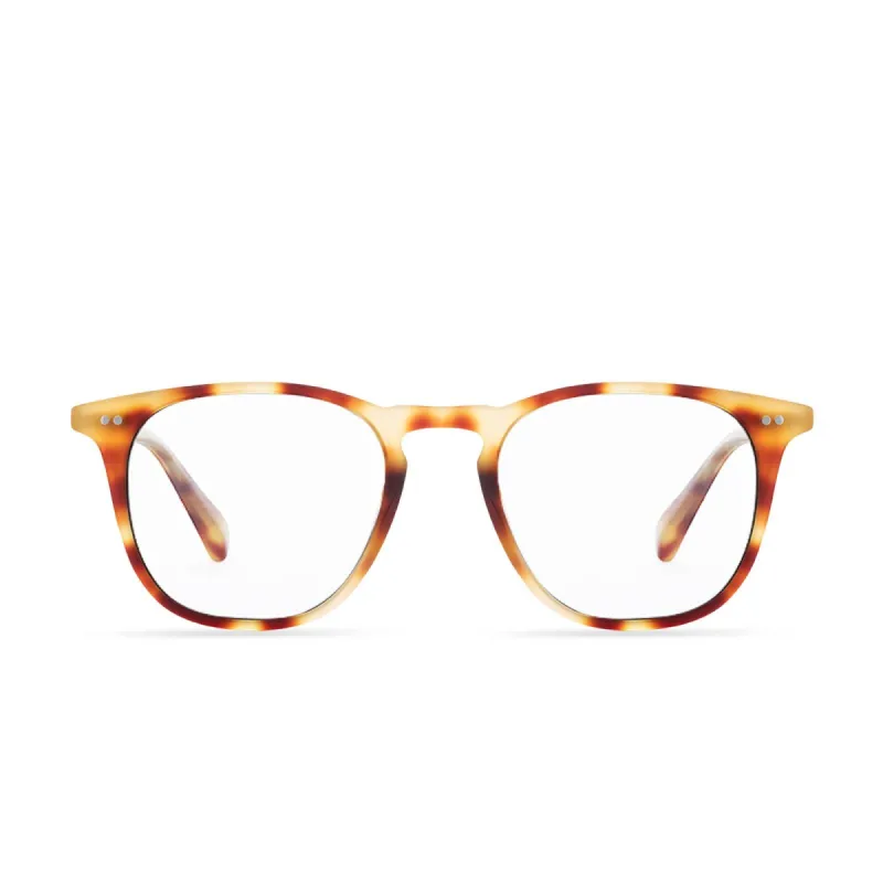 MAXWELL - SOLSTICE TORTOISE + CLEAR GLASSES sold by Diff Eyewear