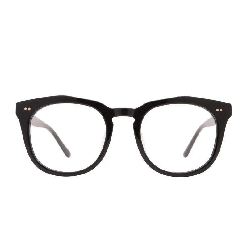 WESTON - BLACK + PRESCRIPTION GLASSES sold by Diff Eyewear