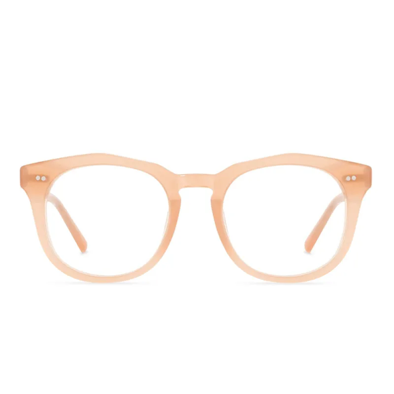 WESTON - RUSTIQUE + CLEAR GLASSES sold by Diff Eyewear