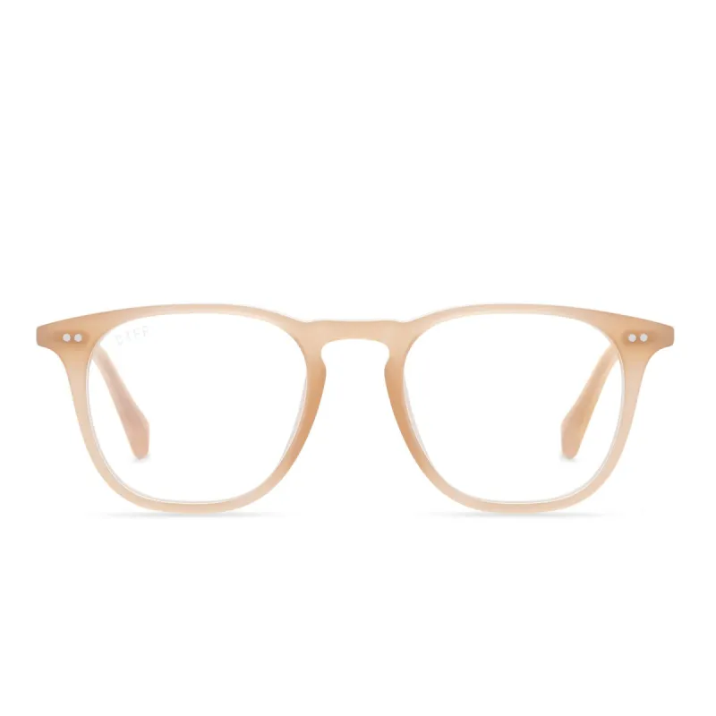 MAXWELL - RUSTIQUE + CLEAR GLASSES sold by Diff Eyewear