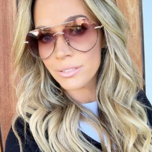 LENOX - ROSE GOLD + ROSE POLARIZED SUNGLASSES sold by Diff Eyewear
