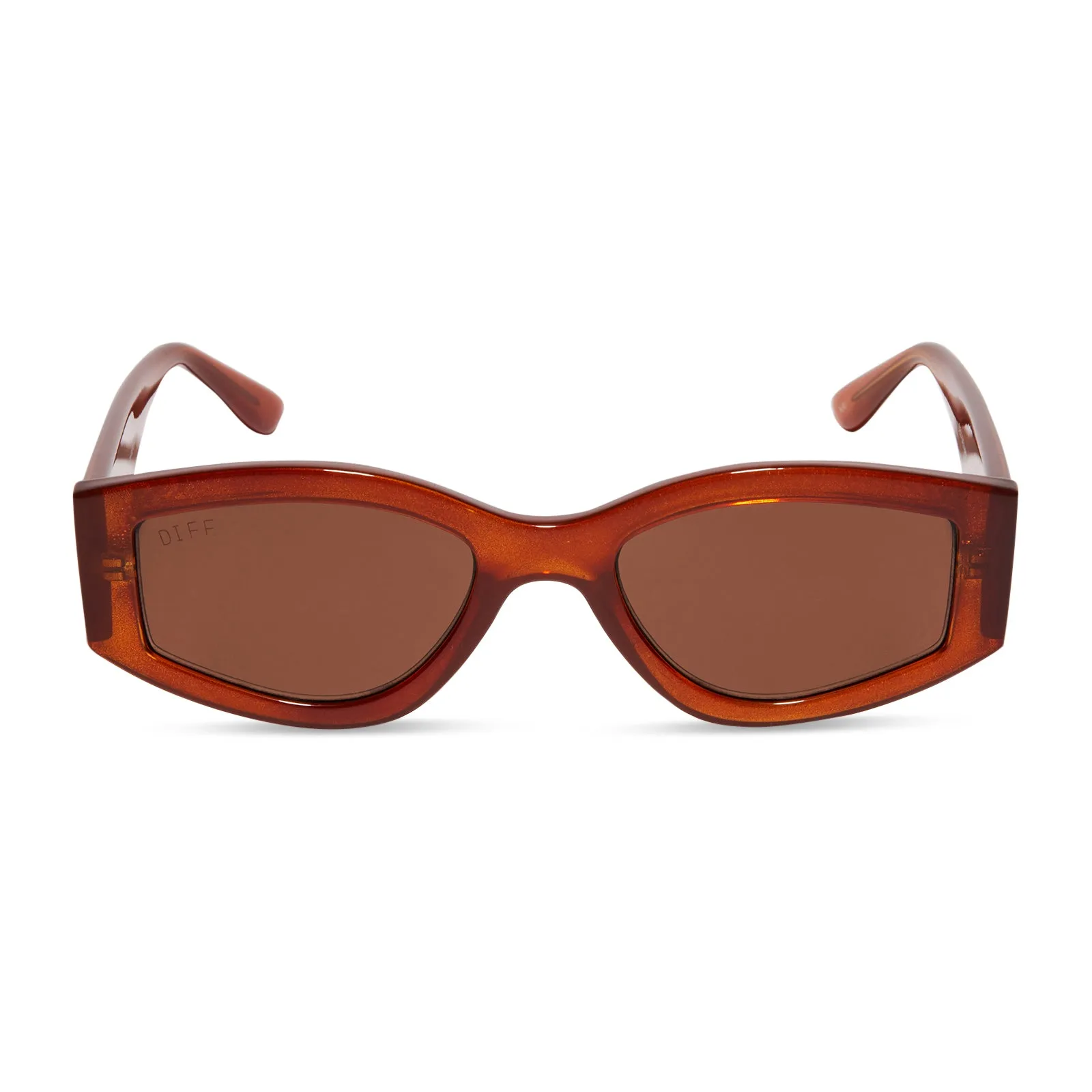 KAI - NUTSHELL + BROWN SUNGLASSES sold by Diff Eyewear