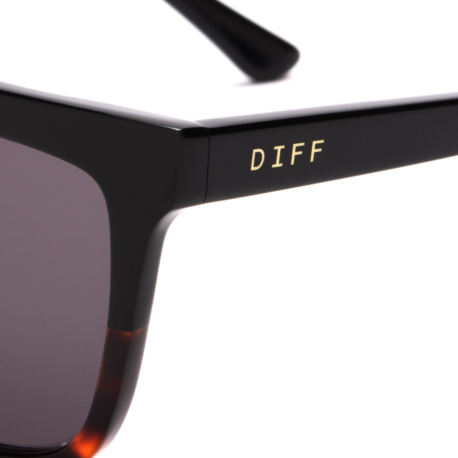 STEVIE - BLACK TORTOISE + GREY GRADIENT SUNGLASSES sold by Diff Eyewear product image thumbnail 4