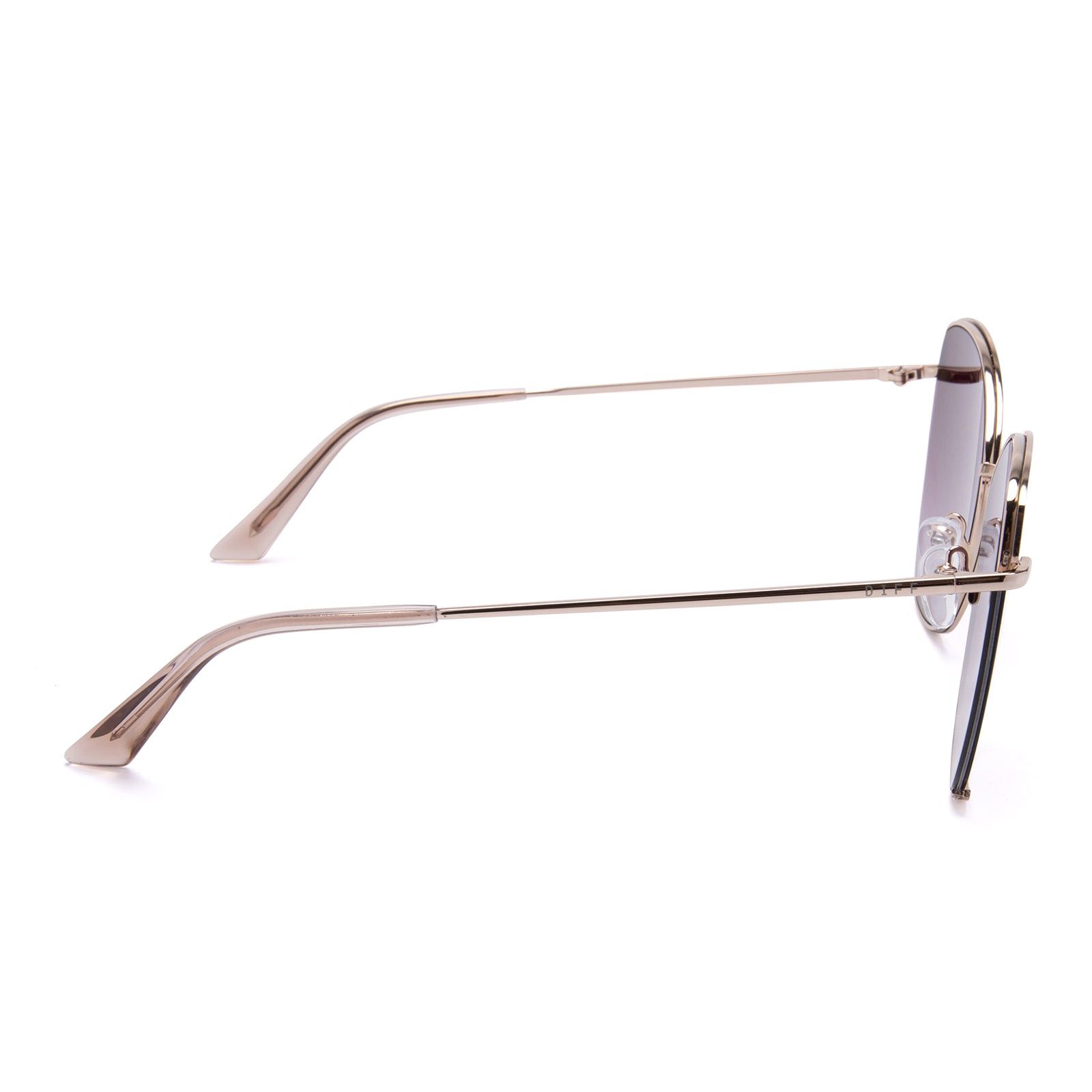 KADENCE - ROSE GOLD + WINE GRADIENT SUNGLASSES sold by Diff Eyewear product image thumbnail 4