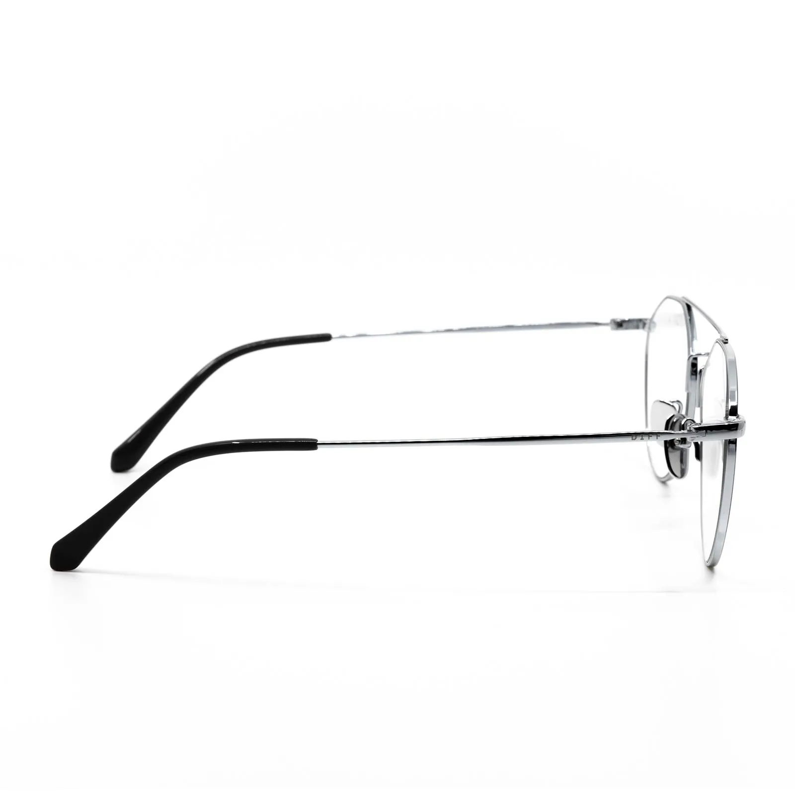 SUNDAY - SILVER + DARK GREY + BLUE LIGHT TECHNOLOGY GLASSES sold by Diff Eyewear product image thumbnail 3