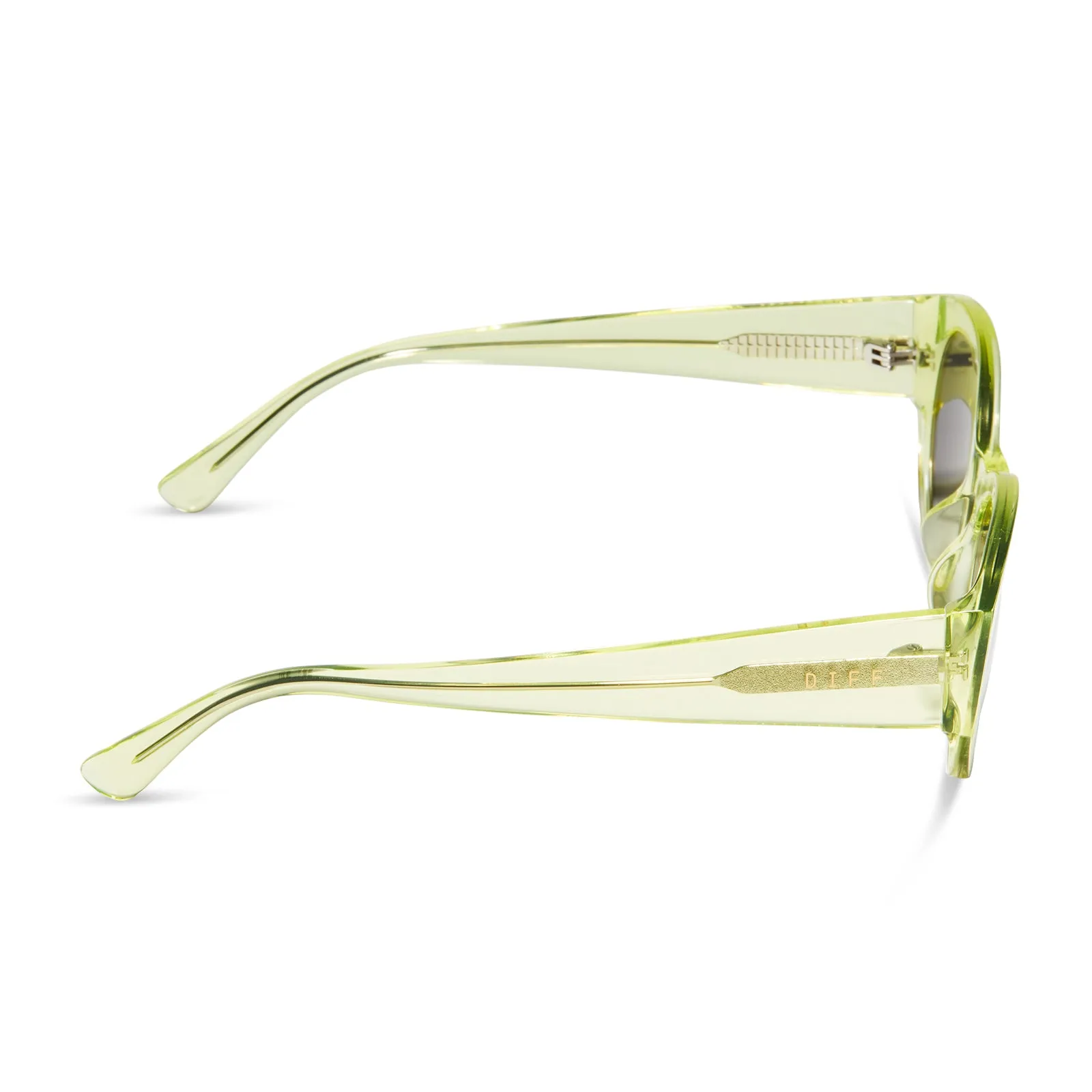 LINNEA - CITRINE + GREY SUNGLASSES sold by Diff Eyewear product image thumbnail 3