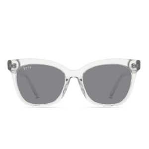 WINSTON - TEMPETE GREY CRYSTAL + CLEAR GLASSES sold by Diff Eyewear