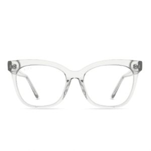 WINSTON - TEMPETE GREY CRYSTAL + CLEAR GLASSES sold by Diff Eyewear