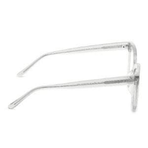 WINSTON - TEMPETE GREY CRYSTAL + CLEAR GLASSES sold by Diff Eyewear
