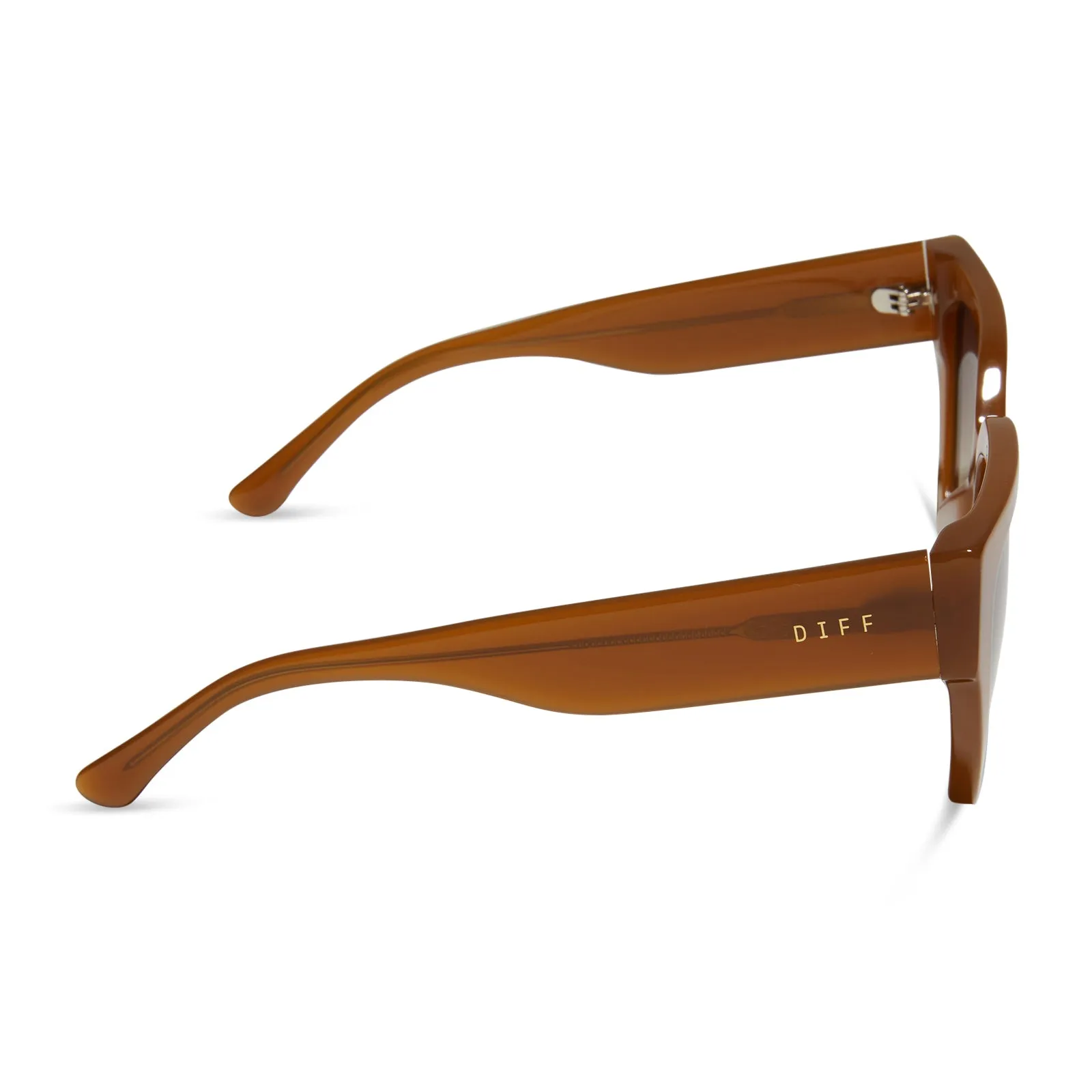 REMI II - SALTED CARAMEL + BROWN GRADIENT SUNGLASSES sold by Diff Eyewear product image thumbnail 3
