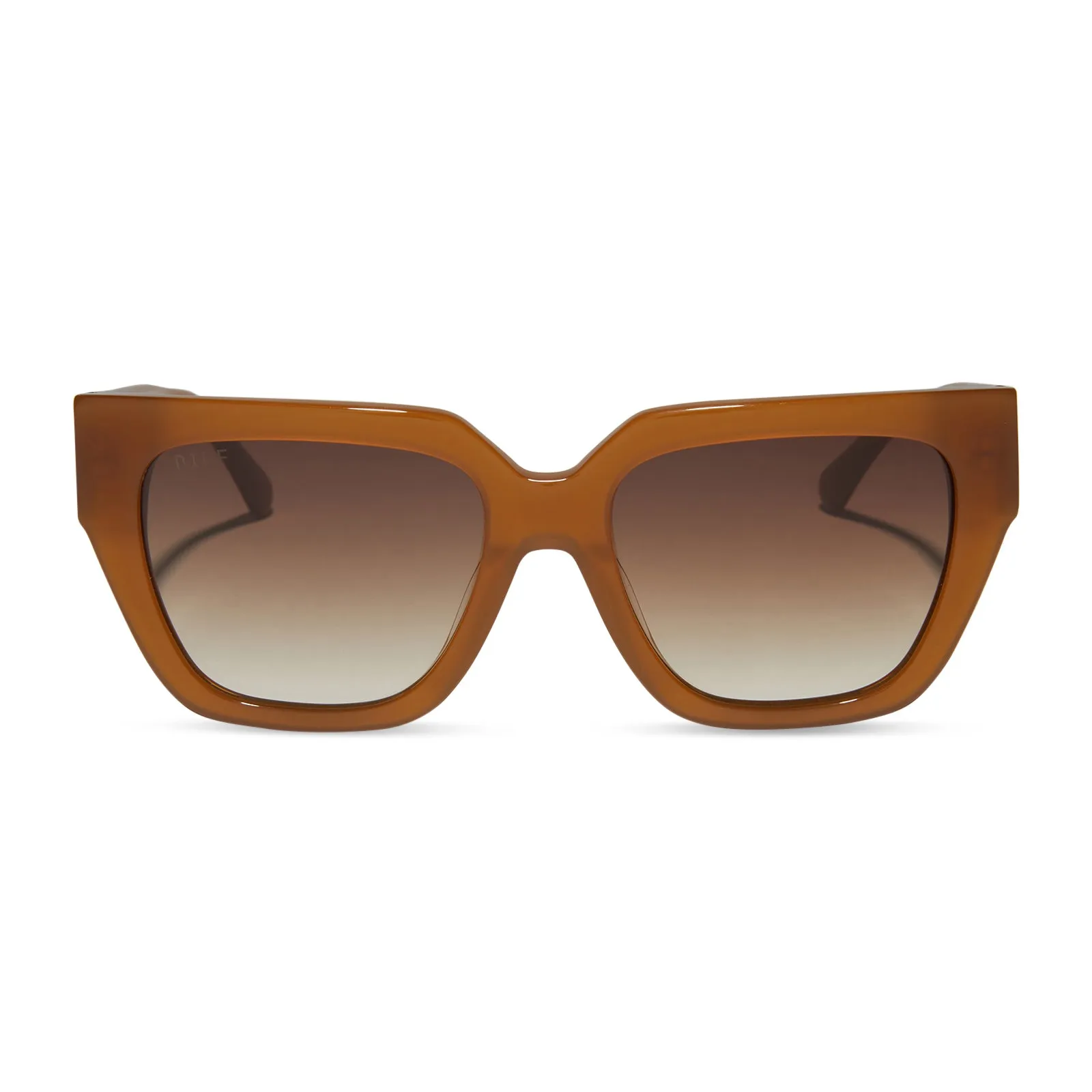 REMI II - SALTED CARAMEL + BROWN GRADIENT SUNGLASSES sold by Diff Eyewear