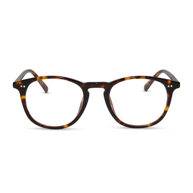 JAXSON XL - RICH TORTOISE + GLASSES sold by Diff Eyewear