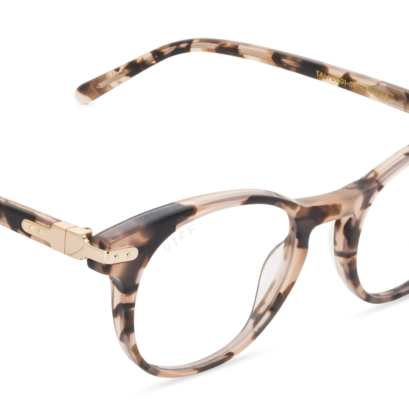 TALI - HIMALAYAN TORTOISE + BLUE LIGHT TECHNOLOGY GLASSES sold by Diff Eyewear product image thumbnail 3