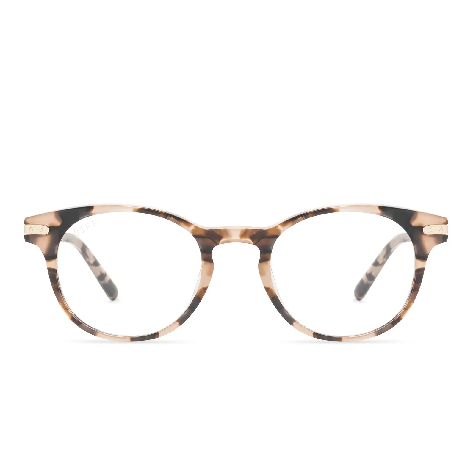 TALI - HIMALAYAN TORTOISE + BLUE LIGHT TECHNOLOGY GLASSES sold by Diff Eyewear