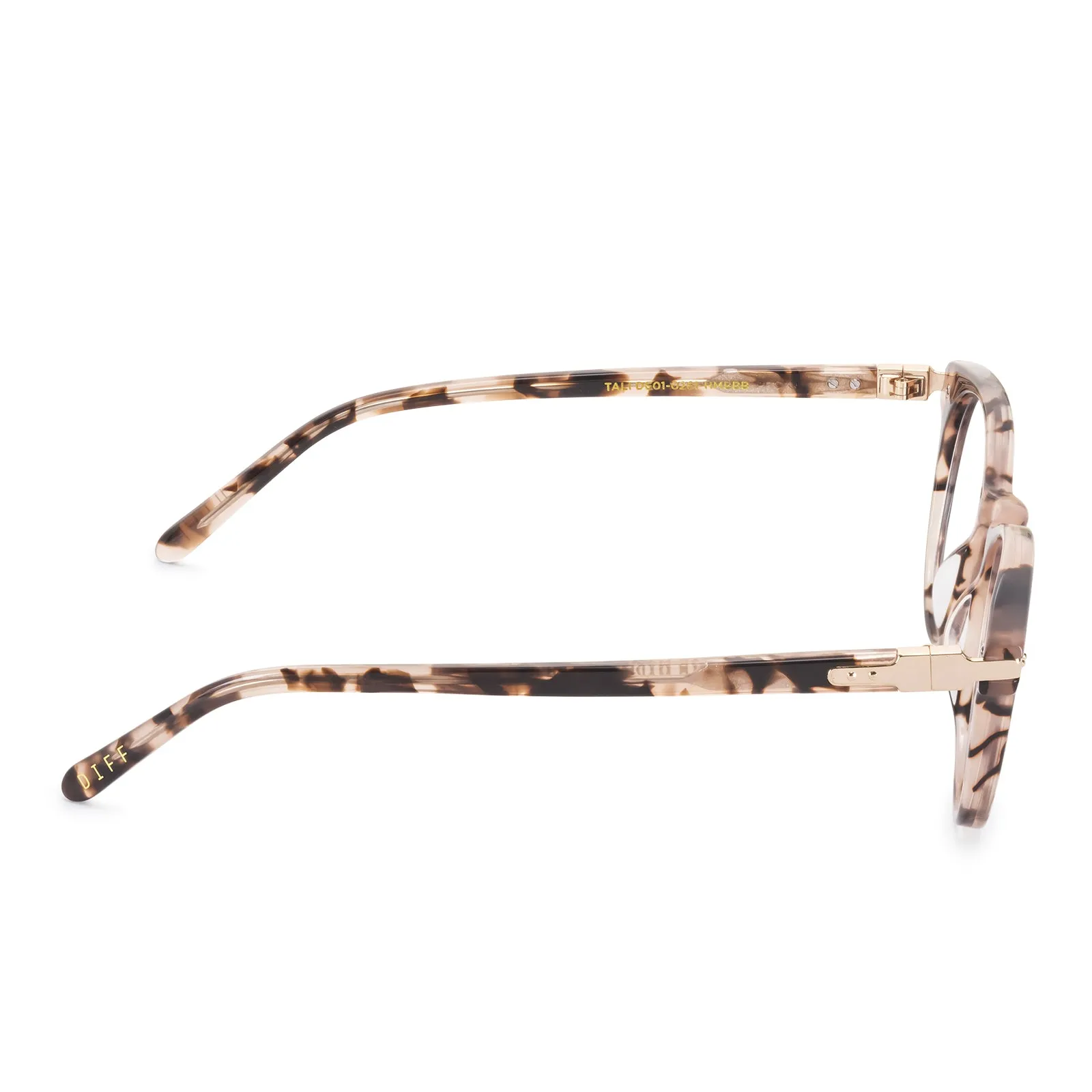 TALI - HIMALAYAN TORTOISE + BLUE LIGHT TECHNOLOGY GLASSES sold by Diff Eyewear product image thumbnail 4