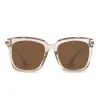 HAILEY - VINTAGE CRYSTAL + BROWN SUNGLASSES sold by Diff Eyewear