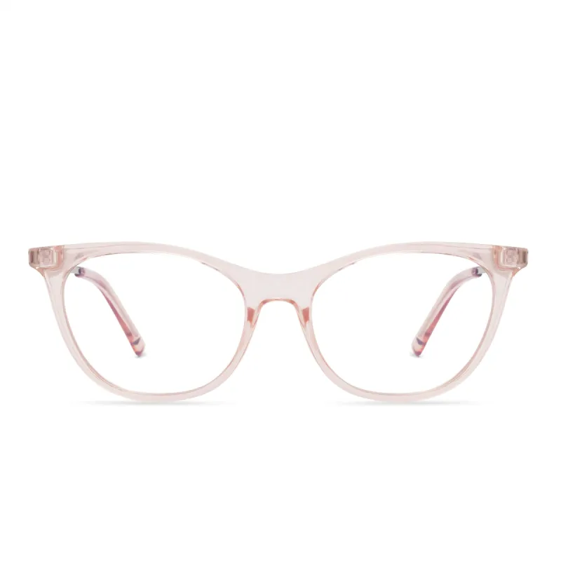 WOMEN'S HEALTH FOCUS - LIGHT PINK CRYSTAL + CLEAR sold by Diff Eyewear