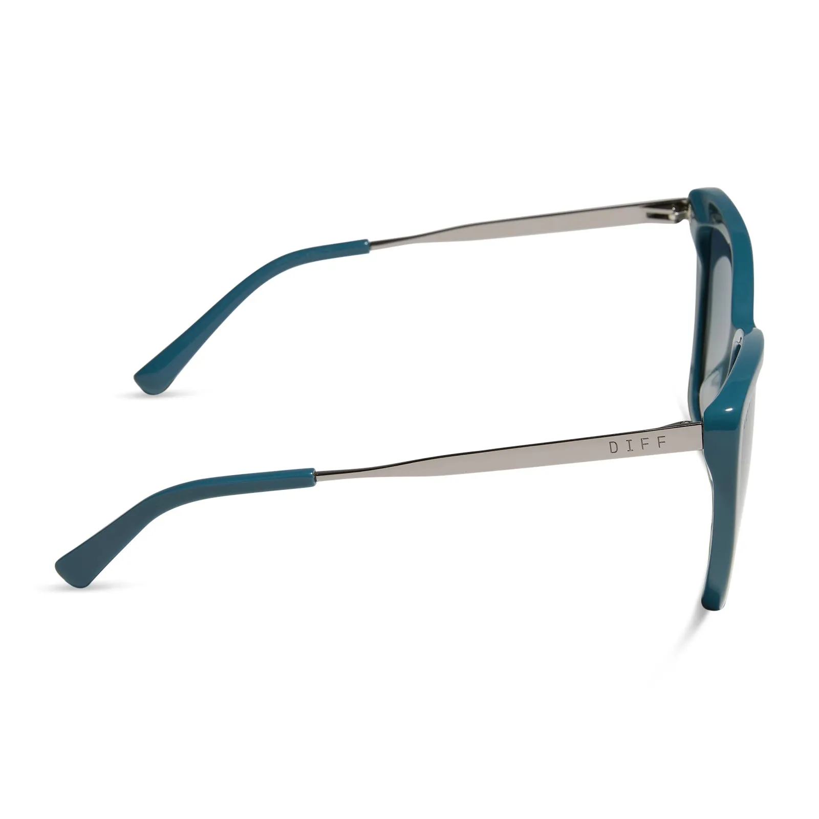 BECKY II - DEEP SPACE + AEGEAN BLUE FLASH + POLARIZED SUNGLASSES sold by Diff Eyewear product image thumbnail 3