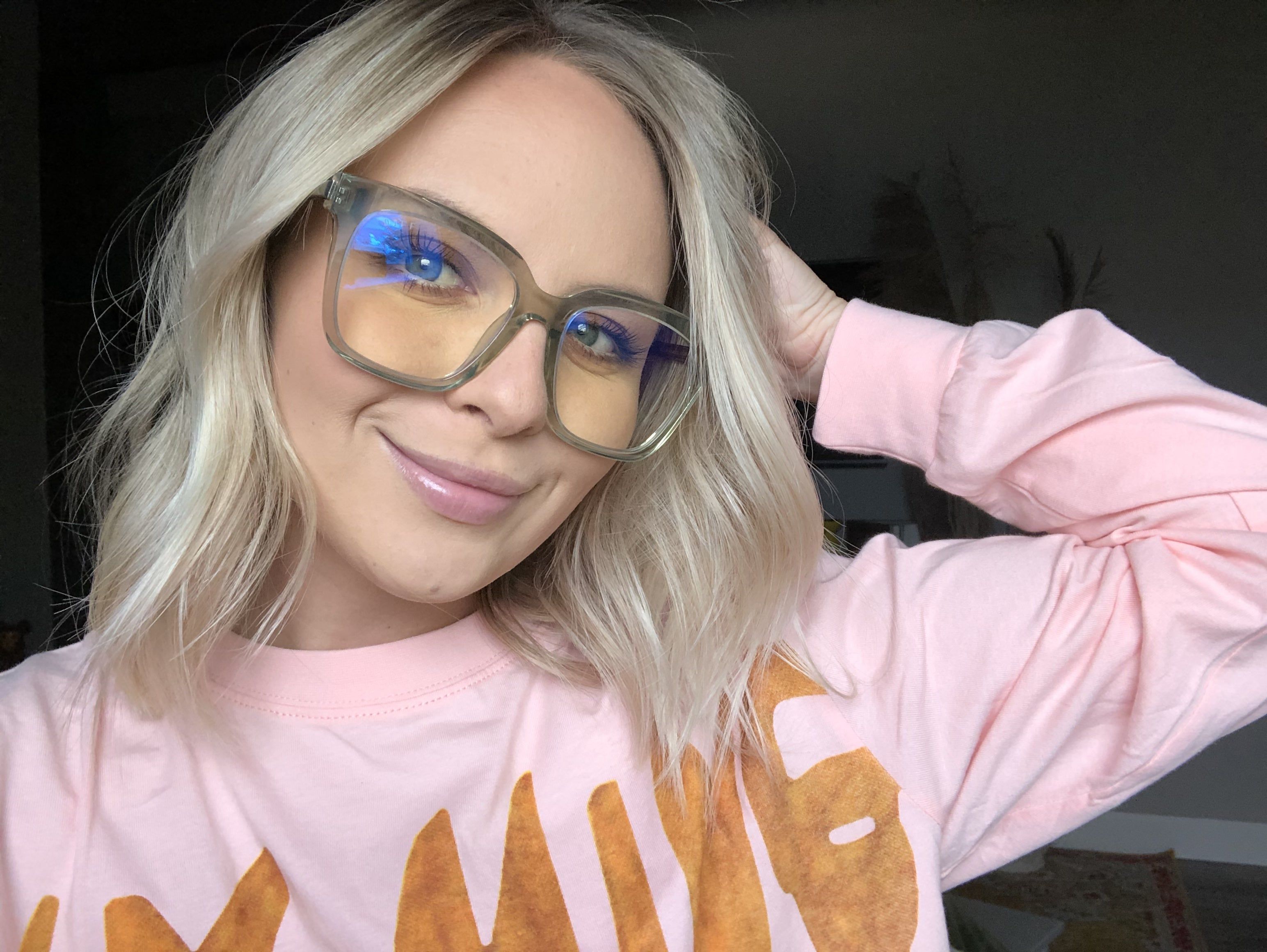 BELLA - OLIVE CRYSTAL + BLUE LIGHT TECHNOLOGY GLASSES sold by Diff Eyewear product image thumbnail 6