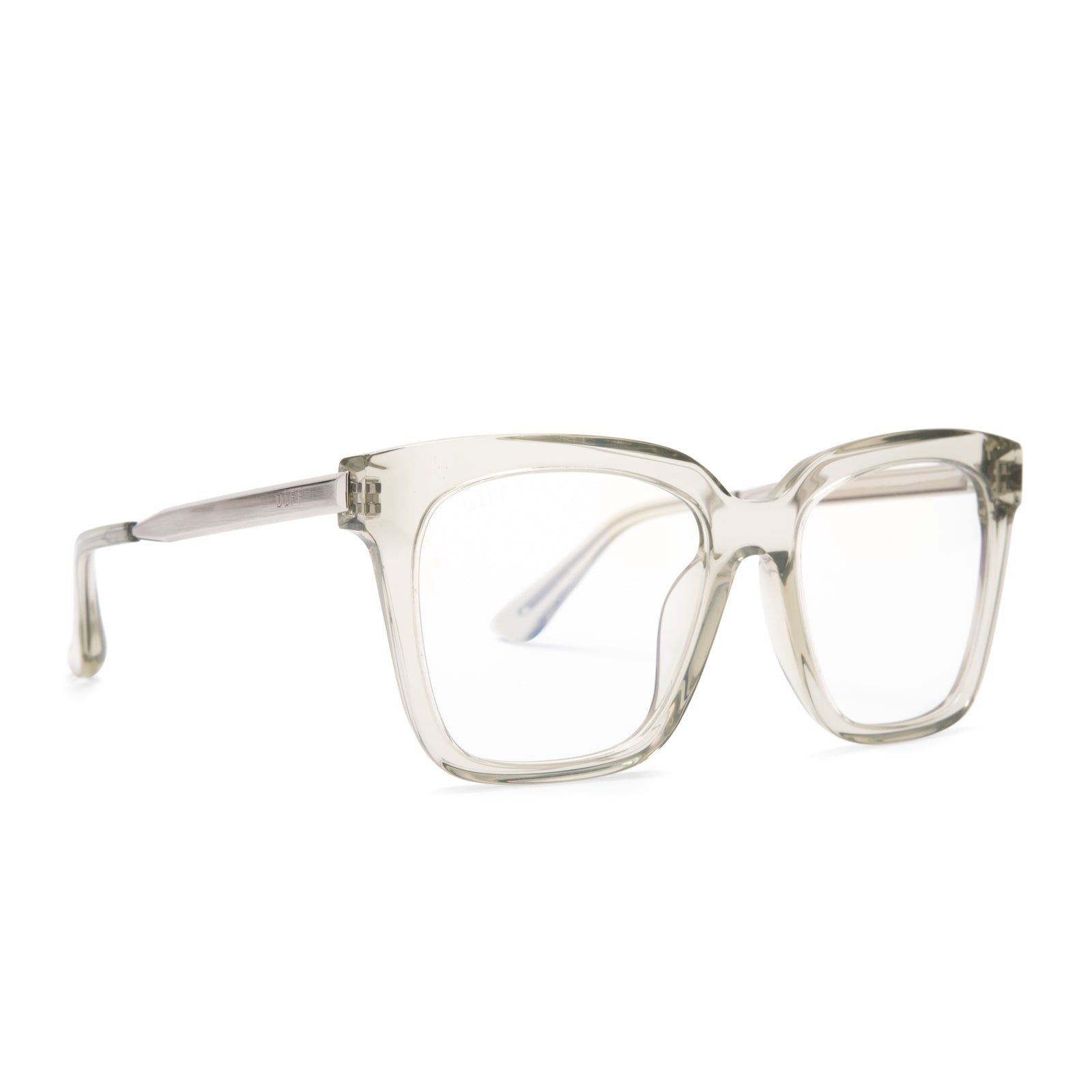 BELLA - OLIVE CRYSTAL + BLUE LIGHT TECHNOLOGY GLASSES sold by Diff Eyewear product image thumbnail 2