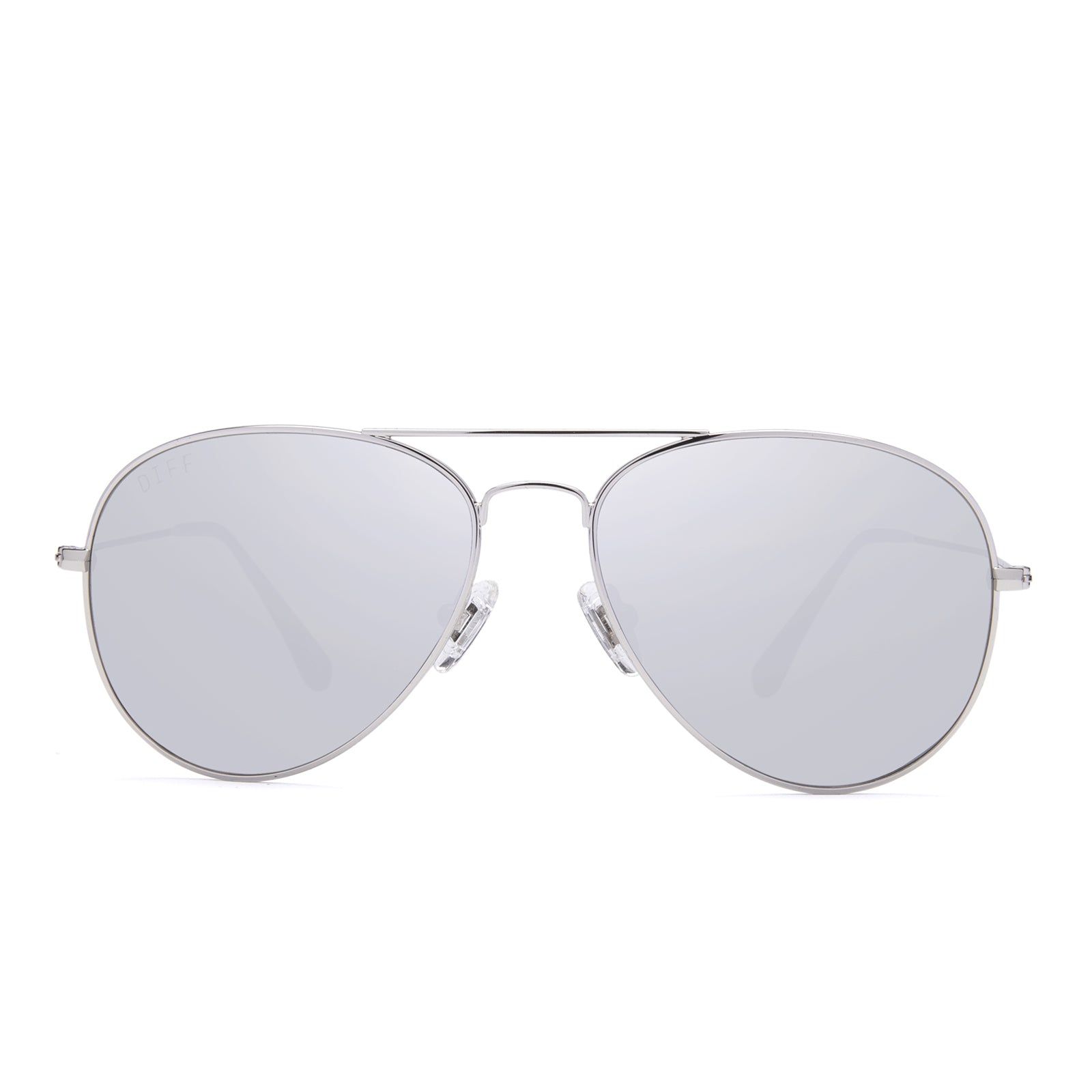 CRUZ - SILVER + GOLD MIRROR SUNGLASSES sold by Diff Eyewear