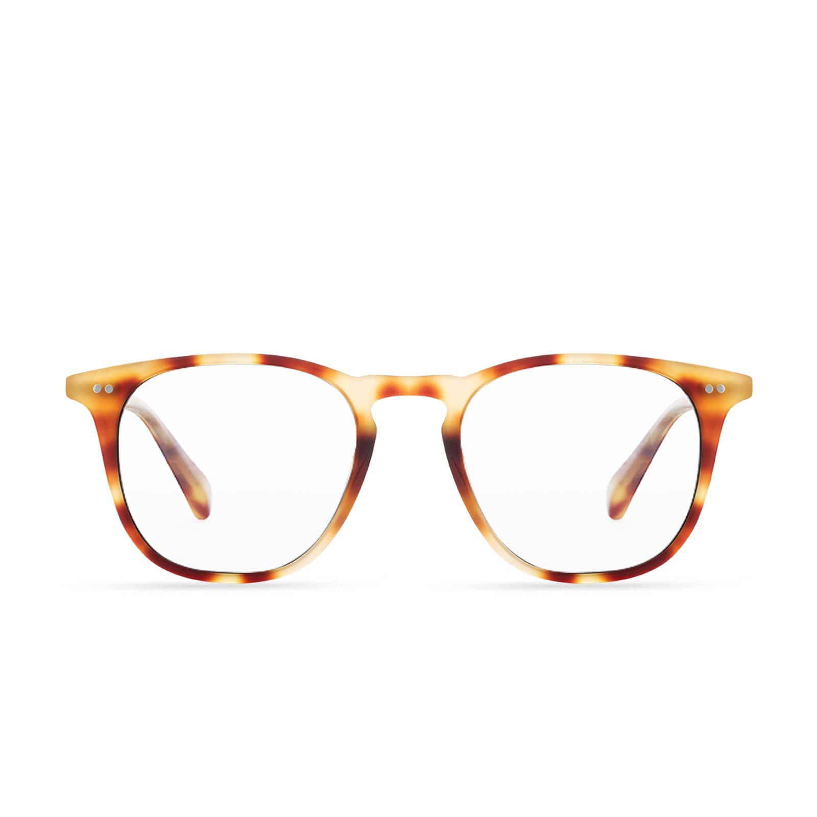 MAXWELL - SOLSTICE TORTOISE + CLEAR GLASSES sold by Diff Eyewear