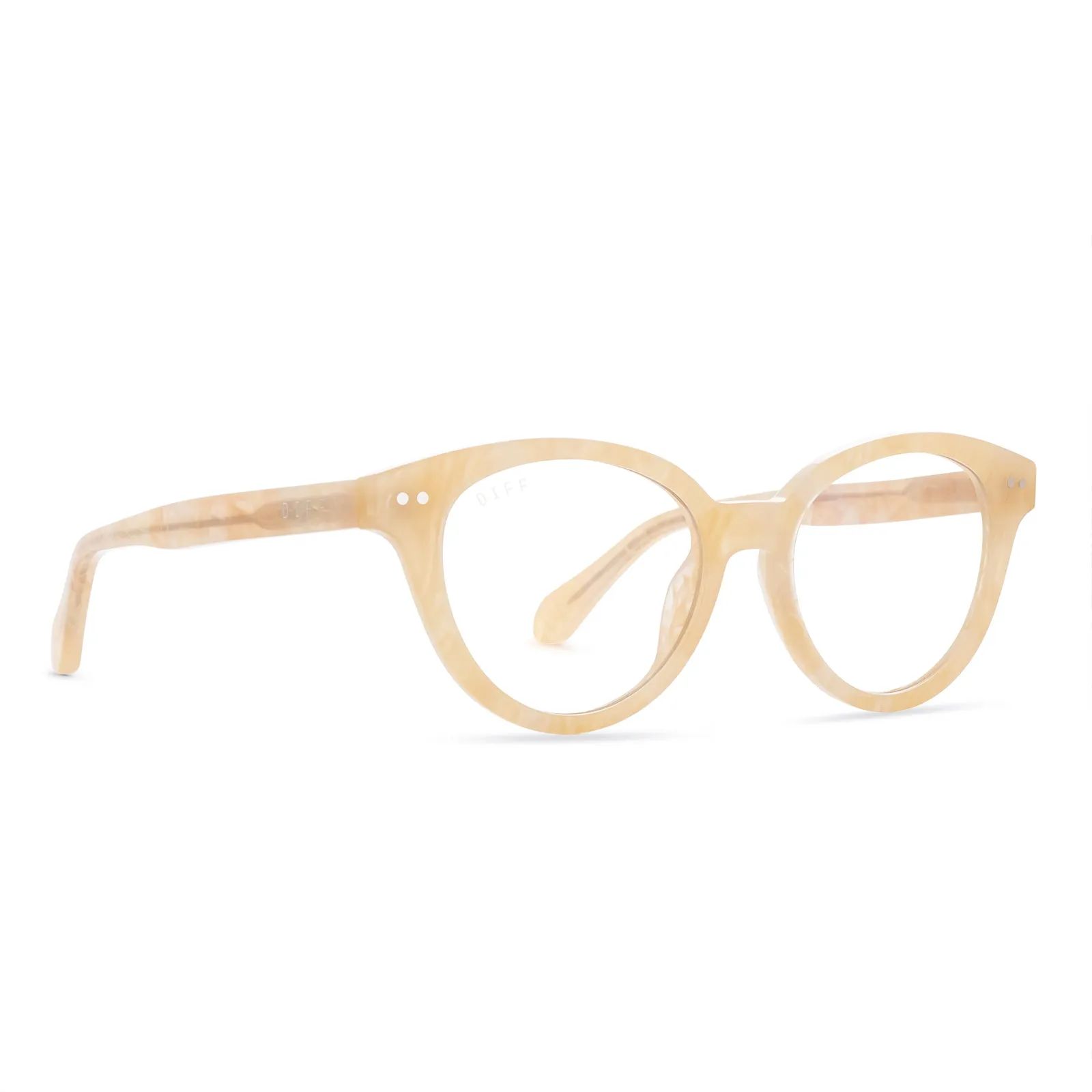 CARLY - CITRINE PEARL + PRESCRIPTION GLASSES sold by Diff Eyewear product image thumbnail 2