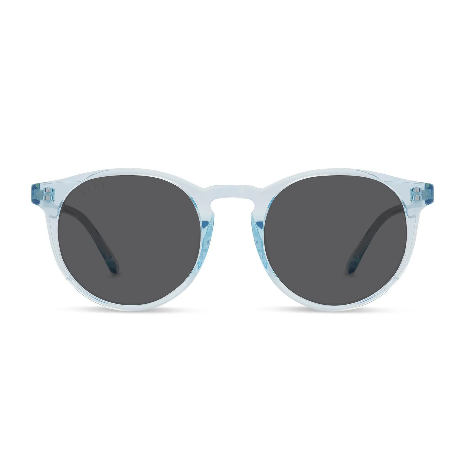 SAWYER - AQUA SEA CRYSTAL + GREY SUNGLASSES sold by Diff Eyewear