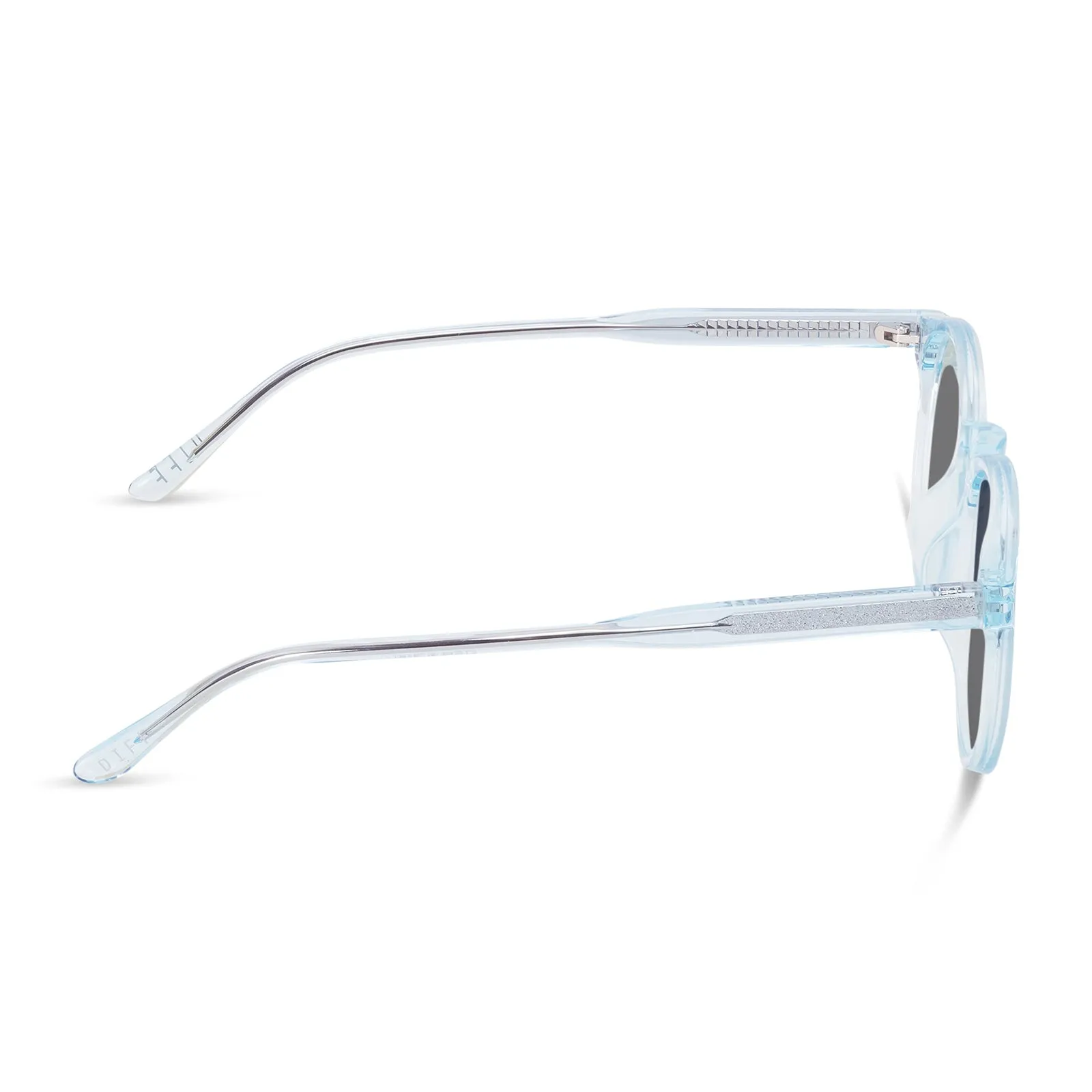 SAWYER - AQUA SEA CRYSTAL + GREY SUNGLASSES sold by Diff Eyewear product image thumbnail 3