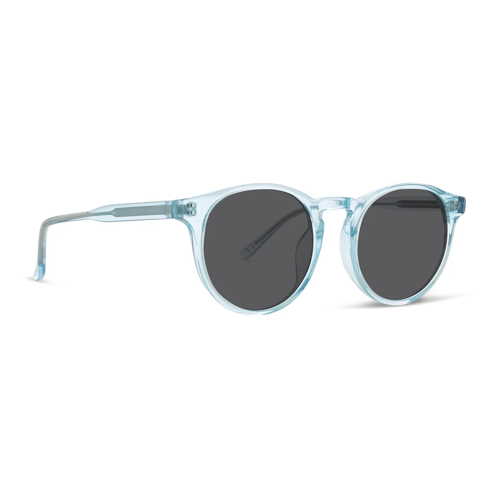 SAWYER - AQUA SEA CRYSTAL + GREY SUNGLASSES sold by Diff Eyewear product image thumbnail 2