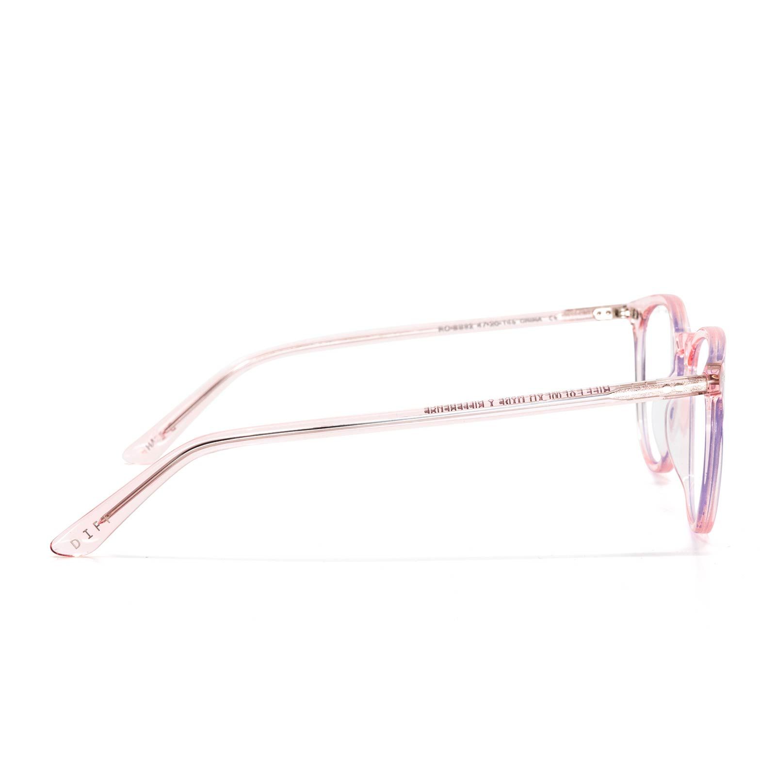 HAZE - ROSE CRYSTAL + BLUE LIGHT TECHNOLOGY GLASSES sold by Diff Eyewear product image thumbnail 3